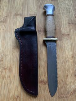 RENOWACJA UNIKATOWEGO NOŻA Z OKRESU II WOJNY ŚWIATOWEJ - 8