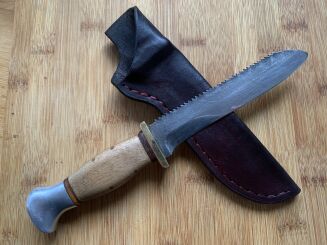 RENOWACJA UNIKATOWEGO NOŻA Z OKRESU II WOJNY ŚWIATOWEJ - 9